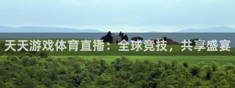 天天游戏体育直播：全球竞技，共享盛宴