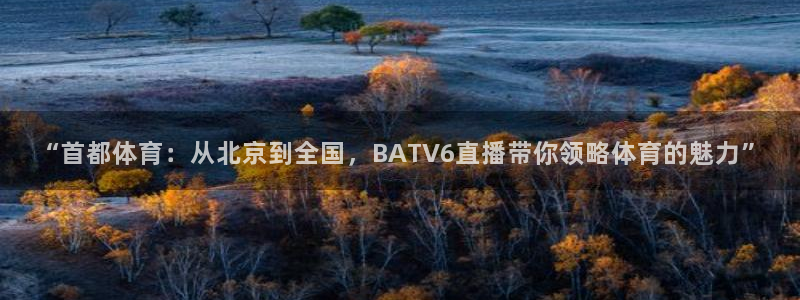 “首都体育：从北京到全国，BATV6直播带你领略体育的魅力”